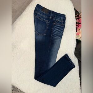 Buckle Dark Blue Skinny Jeans Size W26 x L30